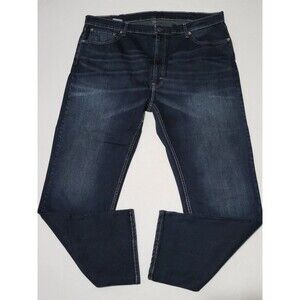 Levi’s 559 Relaxed Straight Leg Denim Blue Jeans Size Men's 42x32 Water less